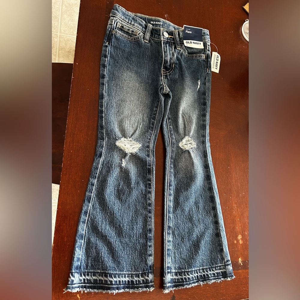Girls Old Navy high rise flare